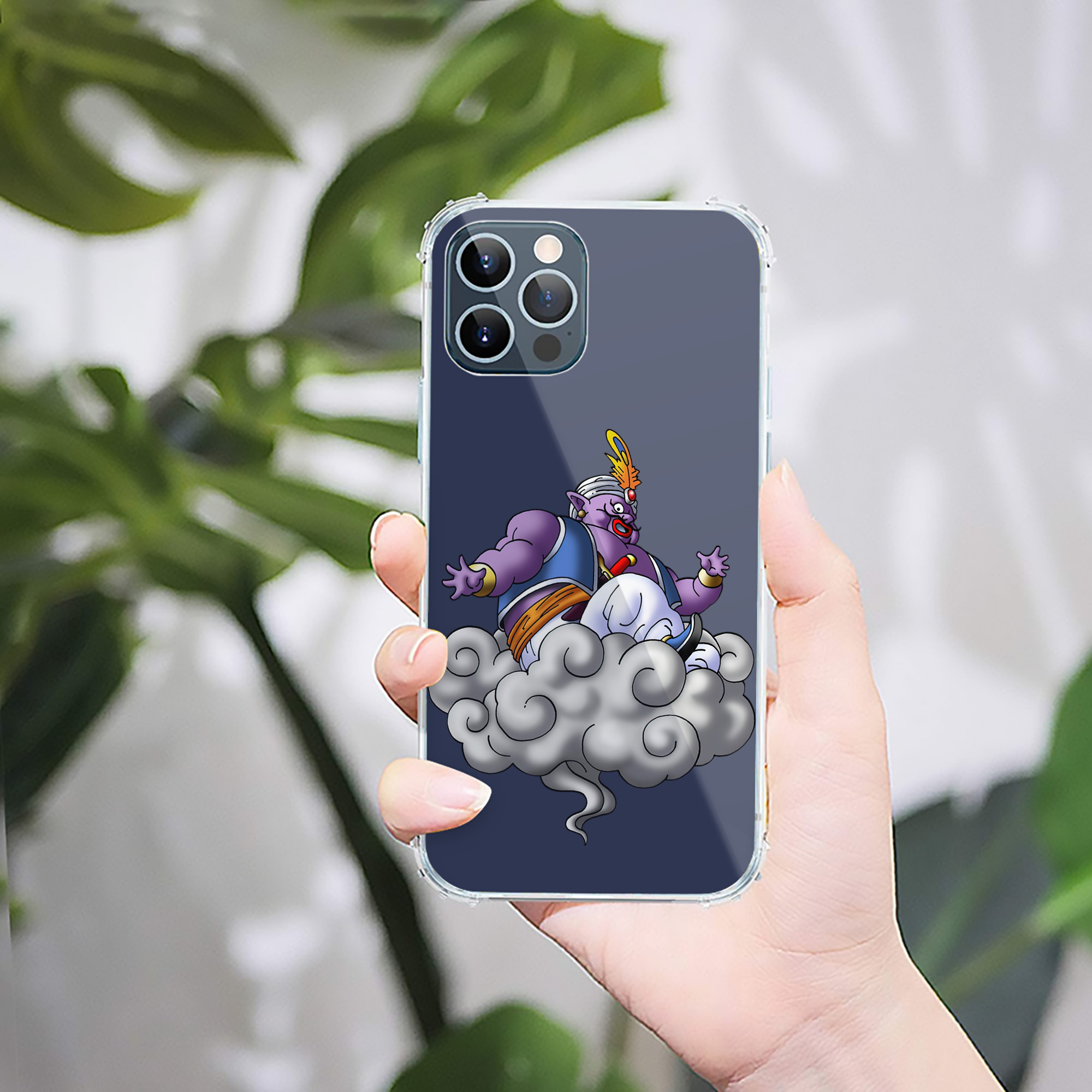 （画像用） ドラゴンクエスト Doragon Kuesuto Dragon Quest 【iPhone 12シリーズ対応】透明スマホケース（クリアソフトケース）